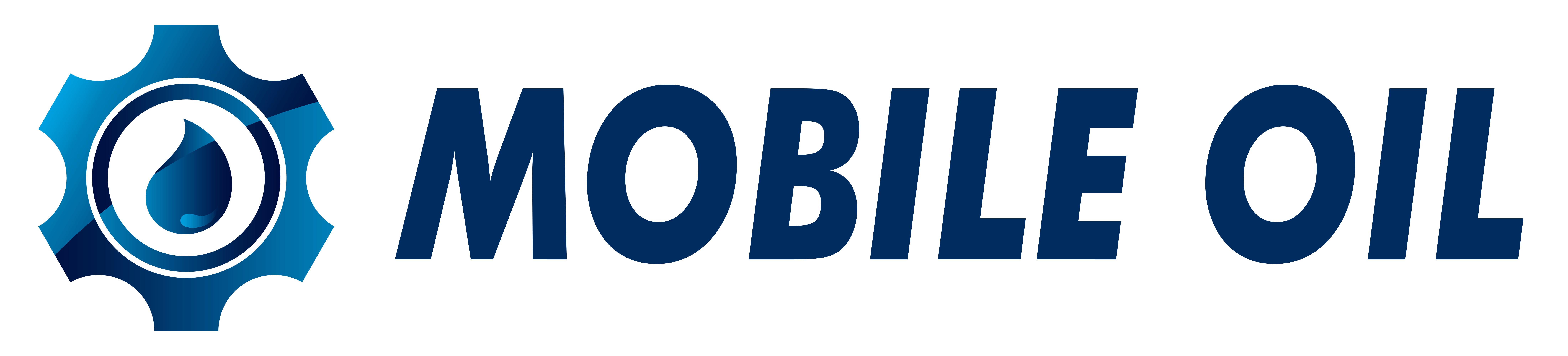 Mobile oil logo image